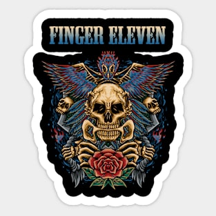 FINGER ELEVEN BAND Sticker